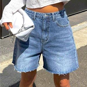 SHEIN denim shorts
